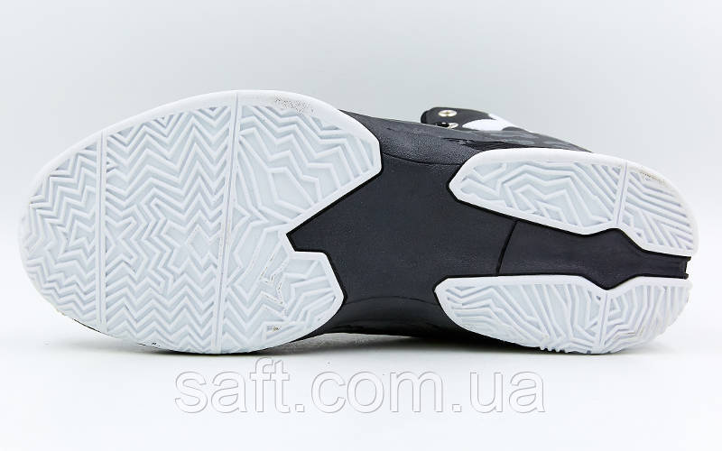Обувь для баскетбола мужская Under Armour (41-45) (PU, черный-белый) - фото 6 - id-p985075942