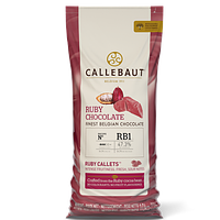 Шоколад рубіновий Ruby RB1 47.3% від Barry Callebaut, Бельгія. 1 кг