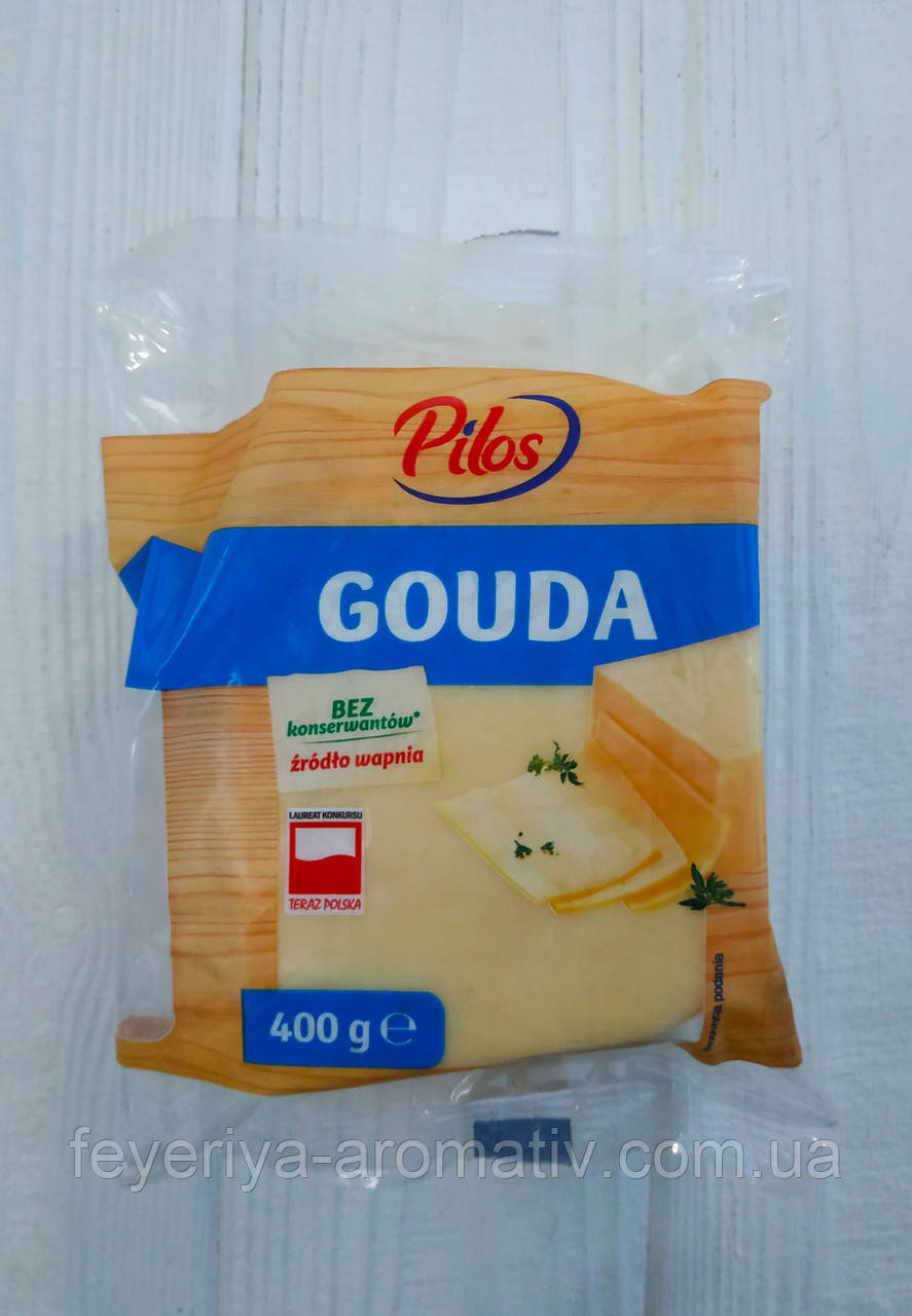 Сир Pilos Gouda, 400гр (Польща)
