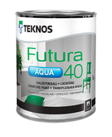 TEKNOS FUTURA AQUA 40 Полуглянцевая универсальная краска База 1 2,7л