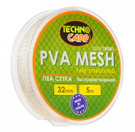 PVA сітка Технокарп швидкорозчинна 32 мм 5м