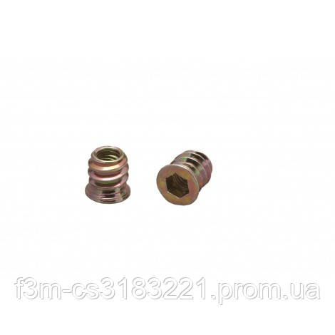 Муфта F3M, що загвинчується, сталь анодована: М6 мм L=12 мм (код643)