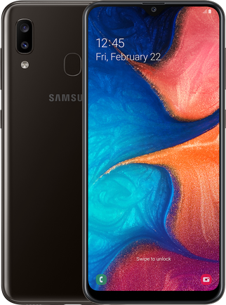 Чехол для Samsung A20 / A205 силиконовый прозрачный Ultra Thin Clear - фото 3 - id-p985086394