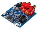 Bluetooth 4.2 CSR64215 APTX Високоякісний модуль декодера аудіо. DC 5V AUX. корпус із зовнішньою антеною., фото 9