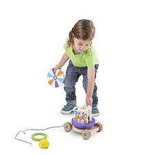 Перша дерев'яна іграшка Карусель Melissa&Doug, фото 4