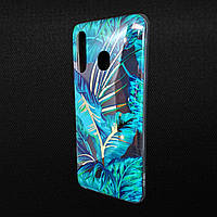 Чехол для Samsung A20 / A205 силиконовый с рисунком Gelius Flowers Jungle