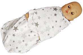 Дитяча пелюшка-кокон для новонароджених з бязі 3-6 міс. ТМ Лежебока, фото 2