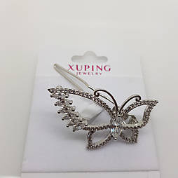 Шпилька xuping, у вигляді метелика, під срібло