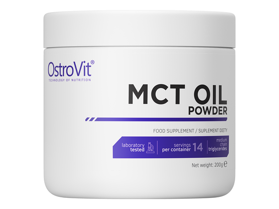 Жирні кислоти OstroVit MCT Oil Powder 200 g (термін 4/24р), фото 2