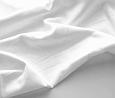 Сатин (бавовняна тканина) однотон білий (0,40*2.55 м), фото 2