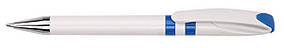 Ручка ber3420B пластикова, синя, від 100 шт