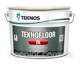 TEKNOS TEKNOFLOOR 2K Глянсова фарба для підлоги Затверджувач 4,5 л, фото 1