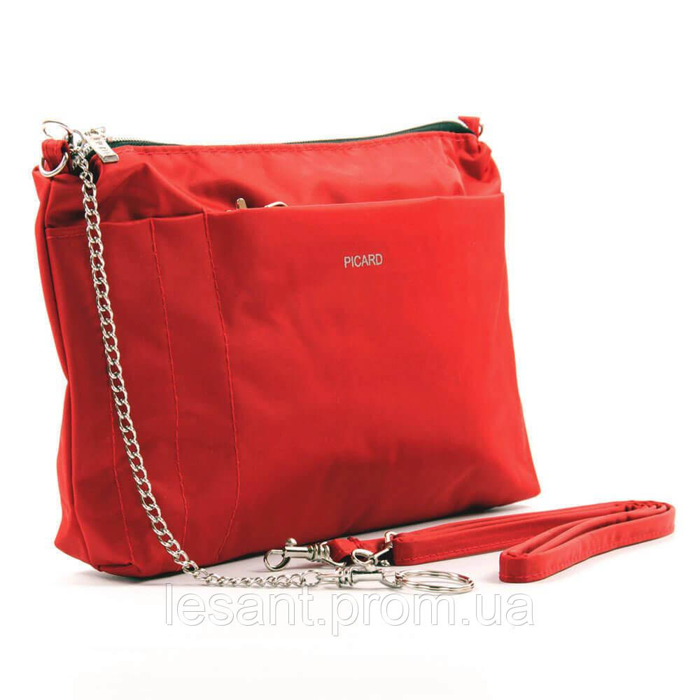 Косметичка — сумка Picard текстильна червона (7841 rot)
