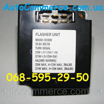 Реле поворота HYUNDAI 955505H300 HD65,HD72, HD78 Хюндай 955505A501, фото 4