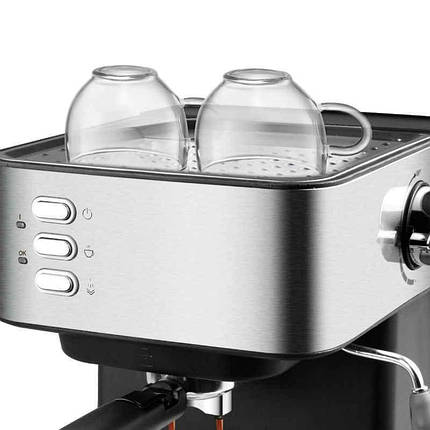 Кавомашина напівавтоматична DSP Espresso Coffee Maker KA3028 з капучинатором, фото 2