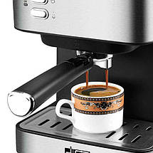 Кавомашина напівавтоматична DSP Espresso Coffee Maker KA3028 з капучинатором, фото 3