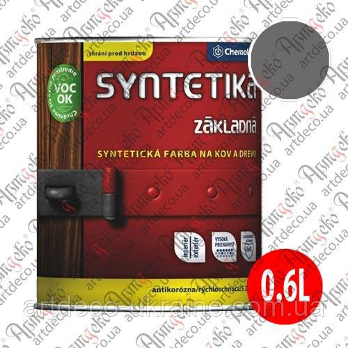 Грунт алкідний сірий, Chemolak 0,600 л 80.055, фото 1