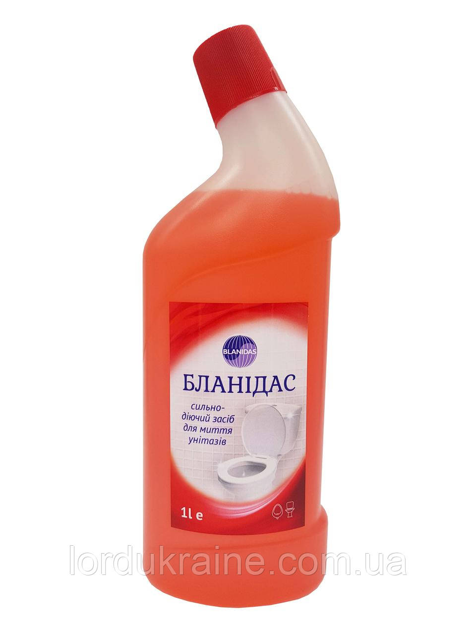 Сильнодійний миючий засіб для унітазів Бланідас (1 л.)