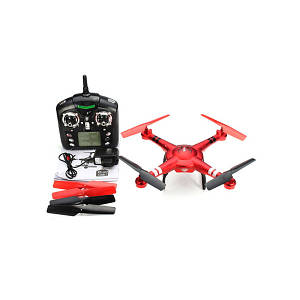 Квадрокоптер WL Toys Q222G Spaceship Red (з барометром та FPV системою)