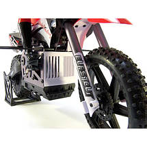 Радіокерована модель Мотоцикл 1:4 Himoto Burstout MX400 Brushed (зелений) (MX400g), фото 4