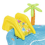 ✅Надувний ігровий центр Bestway 53067 «Морські мешканці», 280 х 257 х 87 см, з кульками, фото 6