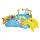 ✅Надувний ігровий центр Bestway 53067 «Морські мешканці», 280 х 257 х 87 см, з кульками, фото 5