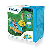 ✅Надувний ігровий центр Bestway 53067 «Морські мешканці», 280 х 257 х 87 см, з кульками, фото 7