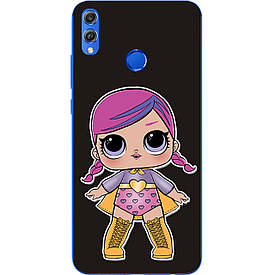 Чохол силіконовий з картинкою для Huawei Honor 8x Лялечка