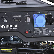 Генератор гібридний Hyundai HHY 7020FGE (Безкоштовна доставка по Україні), фото 2