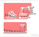 PCF8574 OLED/LCD Модуль на мікросхемі PCF8574, фото 2