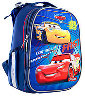 Рюкзак шкільний, каркасний H-25 "Cars"