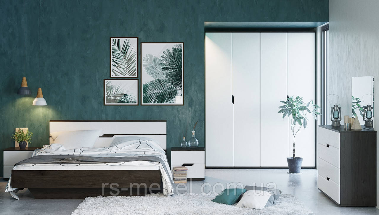 Модульна спальня "Марія", мдф (Світ Меблів), фото 1