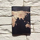 Обкладинка для паспорта Земля (чорний), фото 2