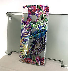 Чохол накладка для Samsung A20, A205 протиударний бампер gelius Flowers