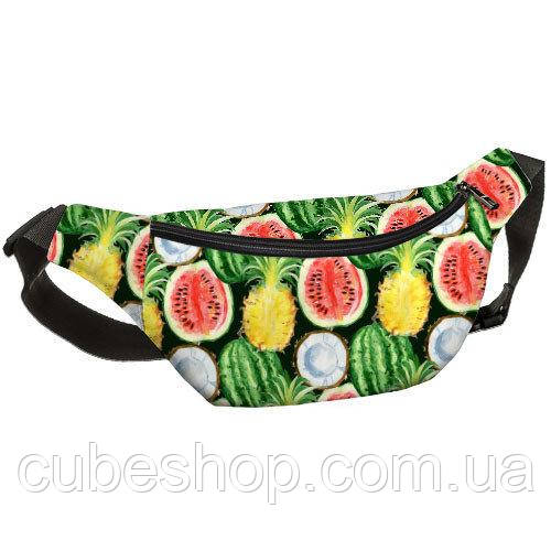 Сумка бананка BUMBAG Фрукти