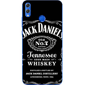 Чохол з картинкою силіконовий для Huawei Honor 8x Jack Daniels