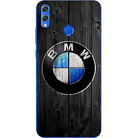 Чехол с картинкой силиконовый для Huawei Honor 8x BMW