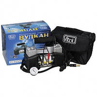 Компресор "Вулкан" КА-В12120 150psi/18Amp/60л/клемми/2 циліндри VITOL