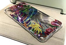 Чохол для Huawei Y7 2019, Y7 pro 2019 накладка на бампер протиударний gelius Flowers, фото 3