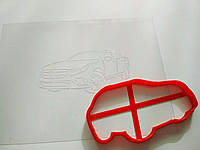 3D формочки-вырубки для пряников "Машина 11"