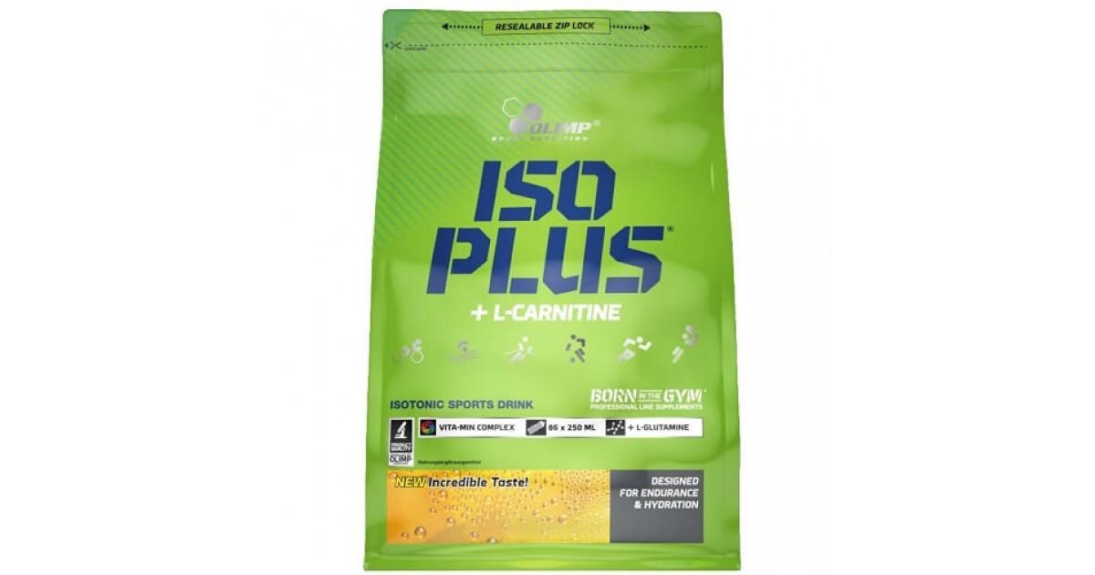 Ізотонічний напій Olimp Iso Plus powder 1500 г лимон