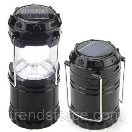 Кемппінговий ліхтар із сонячною зарядкою MH-5800T 1W6Led 150179