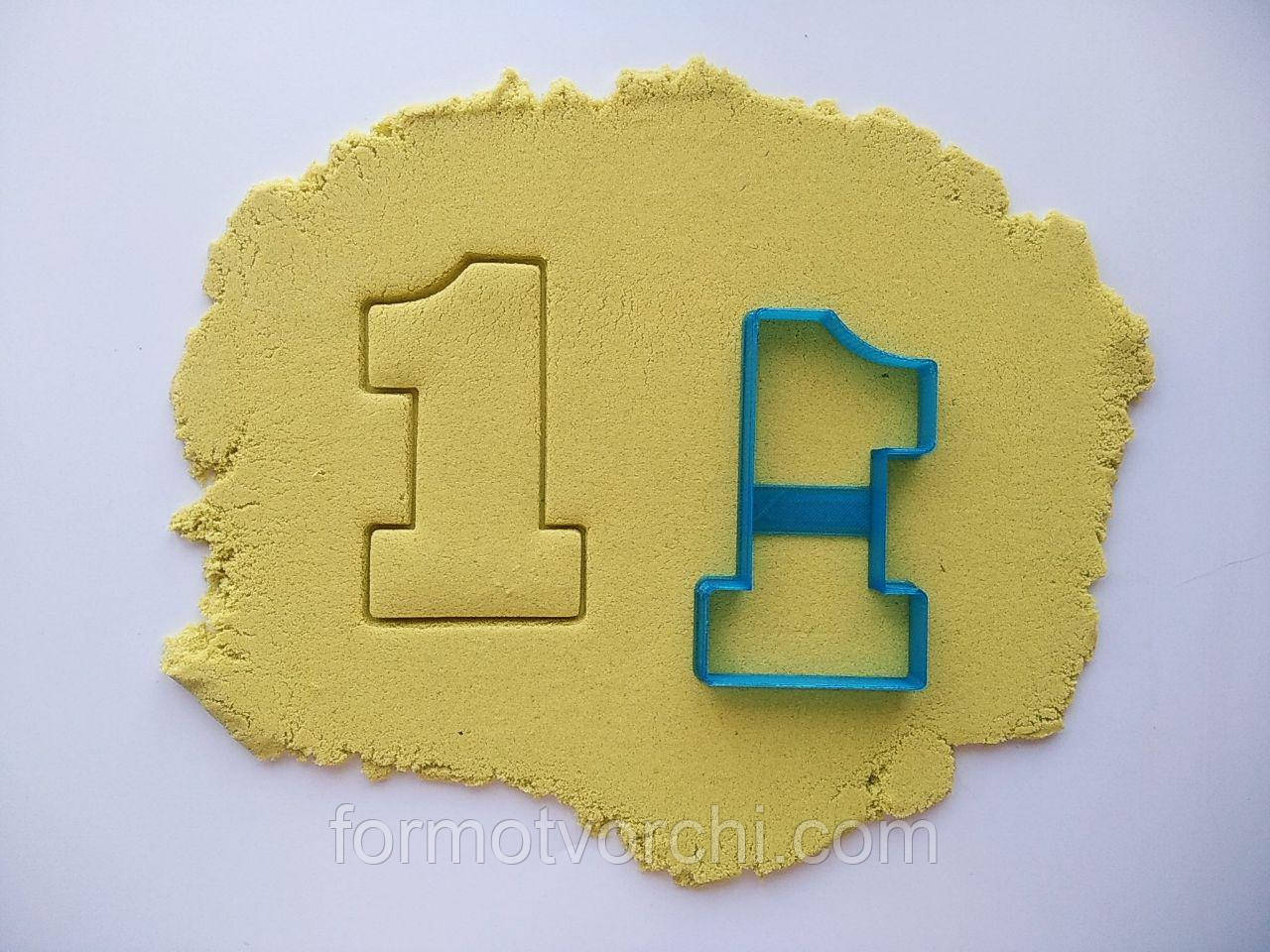 3D форми-вирубки для пряників "Єдиниця 3"