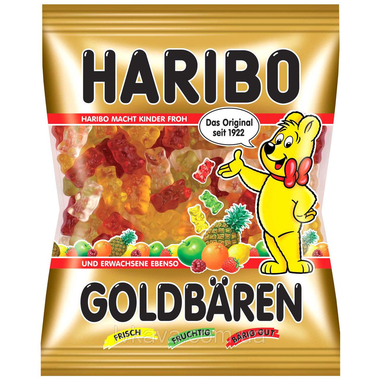 Цукерки Желейні Ведмедики Haribo Goldbaren 1000 г Німеччина