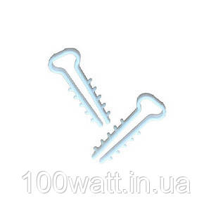 Кріплення для кабелю (Ялинка) П1 8х4мм (100 штук в пакованні) 2105, фото 1