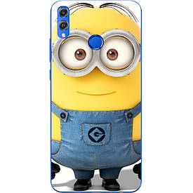 Бампер силіконовий чохол з картинкою для Huawei Honor 8x Посипака