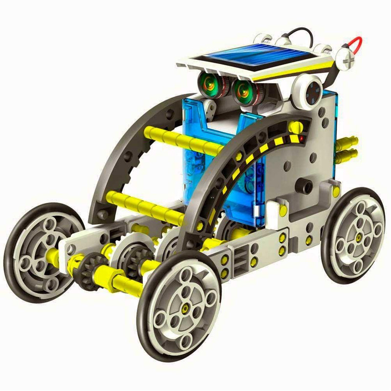 Конструктор робот на сонячних батареях Educational Solar Robot 13в1 150171