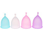 Менструальні чаші S і L з мішечком для зберігання, фото 5