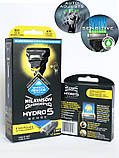 Верстат Schick Wilkinson Sword Hydro 5 Sense Energize 1 картридж + касети Hydro 5 Sense Energize (6 шт.) 01145, фото 3