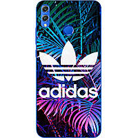 Оригінальний силіконовий бампер чохол для Huawei Honor 8x Adidas